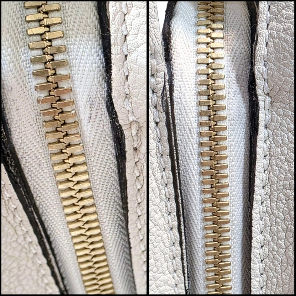 ✨️Excellent condition Louis Vuitton Montaigne MM White Empreinte - Picture 12 of 16